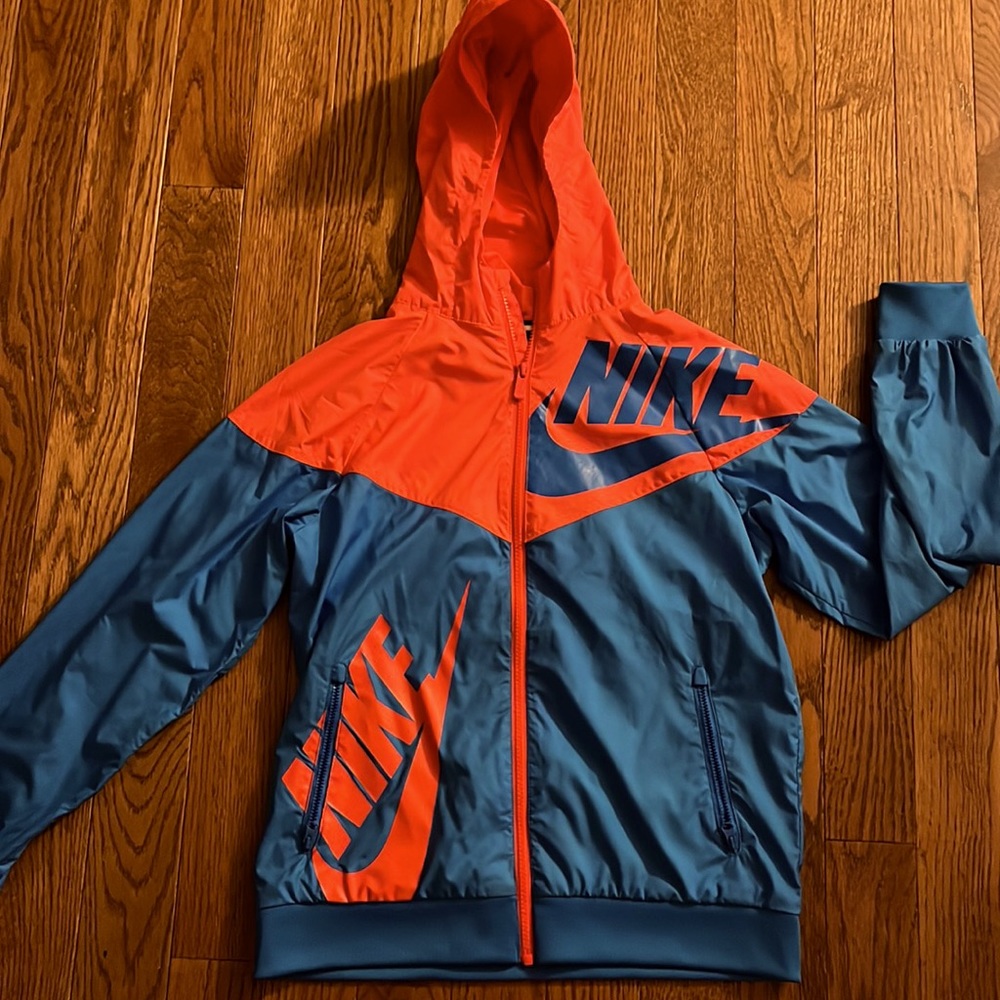 Neon Bike Windbreaker Hoodie